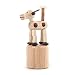 Produktbild Wackeltier Wackelfigur Kuh, Figur aus Holz, natur, 8 cm, von DREGENO SEIFFEN – Original erzgebirgische Handarbeit, stimmungsvolle Dekoration