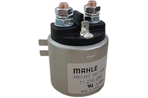 JWDAWN Contattore idraulico della pompa del motore per Mahle ARD1353 24V 150A Interruttore a solenoide 24 Volt 150 Amp Sistema di pompaggio Relè Pallet Truck Gestione Materiali Carrello Forbice Ascensore