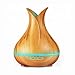 Produktbild 400Ml Ultraschall-Aromatherapie Essentielle Öl-Diffusor, Hoher Wirkungsgrad Mikro-Feine Atomisierung Aroma-Diffusor, Aromatherapie Verbessert Den Schlaf, 7 LED-Farboptionen