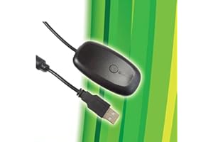 AETUHU DP DESIGN® XBOX 360 PC KIT RICEVITORE WIRELESS WIFI X CONTROLLER JOYPAD MICROSOFT WINDOWS