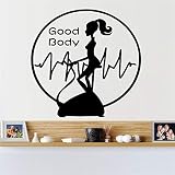 Agcwhml "etiqueta de la pared decoración para el hogar dormitorio vinilo arte mural