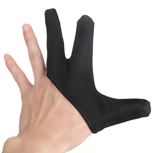 Harrogate Chef Shop Heat Resistant 3 Finger Glove Catering/ Hair Straightening One Size (one size)