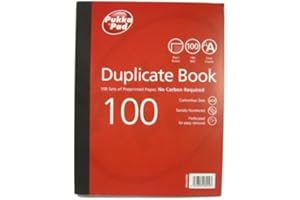 PUKKA PAD Dupliquer Book – 100 feuilles de papier Petits Établissements – 6902