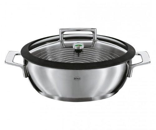 Preisvergleich Produktbild Rösle Edelstahl Aroma Dampfgarer rund