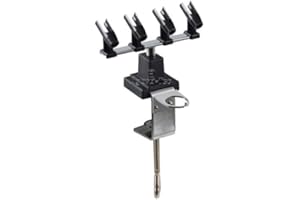 Agora-Tec, supporto da scrivania per 4 aerografi con rotazione a 360°, codice prodotto AT-AH-01