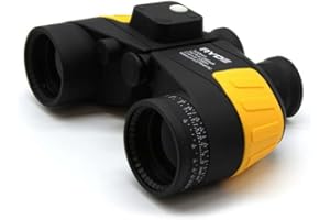 RYDE Jumelles Marines IRISCO 7x50 avec Compas rétroéclairé – Flottantes, étanches IPX7 – Vision Claire Multicouche – Prismes BaK4 – Idéales pour Navigation, Voile, Observation et activités extérieures