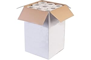 BEAUTIES FACTORY 9pcs New 2ply White Hygiene Couch Paper Rolls 20"x40m Massage Bed Medical Code: CR0940EW