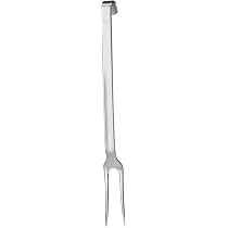 Viande Barbecue RÖSLE Fourchette à Découper Professionnelle Pour Servir Viande, Saucisse Et Fromage, Acier Inoxydable 18/10, Longueur 35 Cm, Passe Au Lave-Vaisselle, Argenté Pic A Gaufre