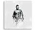 Produktbild Paul Sinus Art Mike-Tyson-II_60x60-SA Wandbild Leinwand, 90 x 50 x 3 cm, mehrfarbig