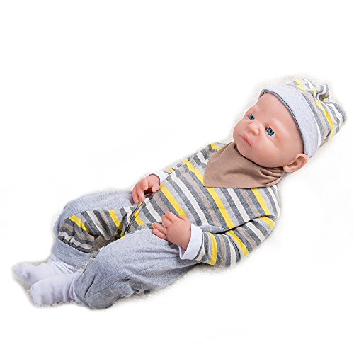 IVITA 21'' 10.8lbs Reborn Baby Doll Soft Silicone Washable for Girls