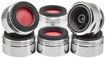 Six pack - Drenched Water Saving Volumiser 0.25l/min Flow Rate for M24 Thread - Anti Vandal - DV601.25AV - For Use With Cold Water To Save Energy