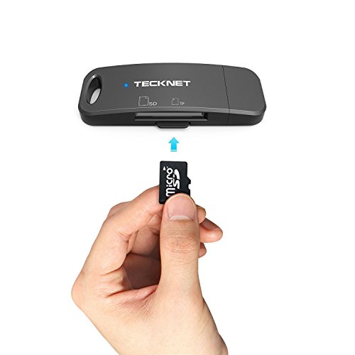 TeckNet® USB 3.0 SD/TF 2-Slot Kartenleser Card Reader Kartenlesegerät 8-in-1 für SDXC, SDHC, SD, MMC, RS-MMC, Micro SDXC, Micro SD, Micro SDHC Karte - 3