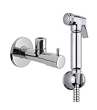 Deluxe Douche Shower Spray Tap Set Chrome/Metal