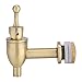 Produktbild Fdit Kupfer Wasserhahn Dispenser Wasserspender Ersatz Wasserhahn für Wein Bier Barrel Getränke Drink Dispenser Ersatz Spigot(Bronze18mm)