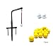 Produktbild POSMA st080 F Metall Golf Swing Trainer Club Champ Swing Fugenfräse Bundle Set mit 2 Golf Tour Bälle + 12 Golf PU Bälle