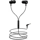 boAt BassHeads 152 Wired Earphones with Super Extra Bass, Durable Cable, Built-in Mic, Metallic Earbuds(Active Black)