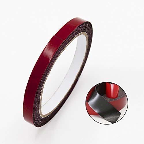 WFPOWER 3M 10mm Double Sided Sticker Car Adhesive Tape for Home Vehicle Strip Light DIY