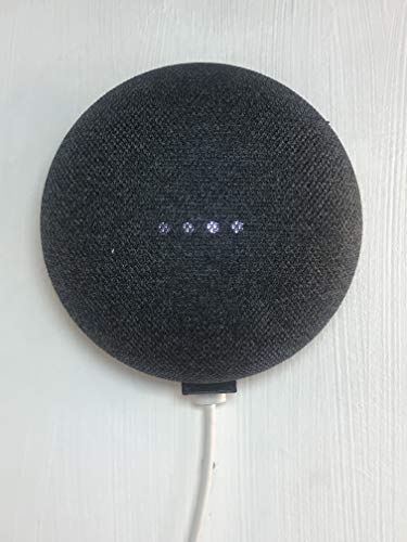 Supporto a muro nascosto per Google Home Mini, colore: nero