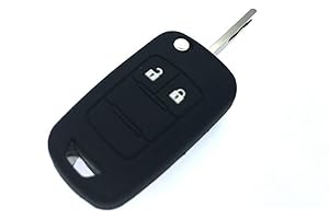DESCONOCIDO Nordecco - Funda de silicona para llavero compatible con Opel Astra Insignia SRI Mervia Mokka Adam VXR (negro)