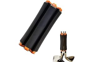 Abbcoert Portable Rod Holder, Silo Golf Club Carrier, Rival and Revel Silo Golf Club Carrier, Golf Club Organizer for Holding 6 Golf Clubs