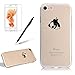 Price comparison product image Clear Case for iPhone 7 Plus/8 Plus,Girlyard Creative [Animal Case] Design Ultra Slim Transparent Soft TPU Silicone Back Rubber Bumper Anti-Scratch Protector Cover for iPhone 7 Plus/8 Plus (5.5 Inch)-Panda
