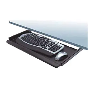 Evergreen Hardware Computer Keyboard Tray - Jumbo (Black)