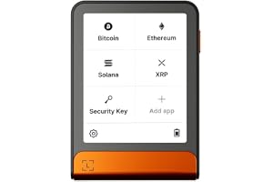 Ledger Flex – kryptoplånbok – hantera dina tillgångar säkert | Bitcoin Edition, Signerare med pekskärm på 2,8 tum i Gorilla G
