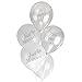 Produktbild Neviti Vintage Romance Ballons Just Married, Weiß/Silber