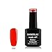 Shinerlac 068- Orange Red Nail Polish Colour UV/LED Soak off gel