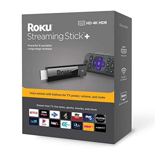 Roku Streaming Stick+ | HD/4K/HDR Streaming Media Player