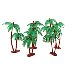 MSQUARE Artificial Mini Tree for 3-D Models, Project Making, Hobby Crafts, Bird Houses, Toys Pack of 5