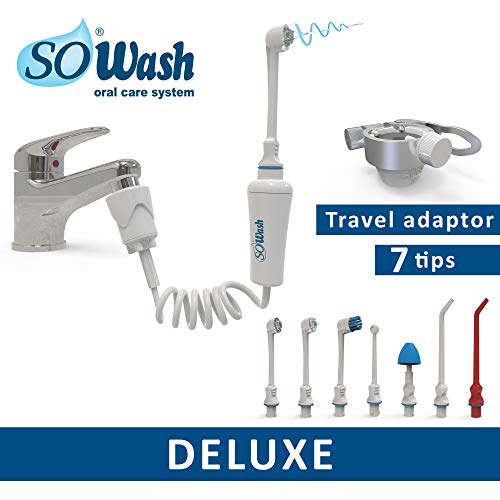 SoWash - DELUXE -  idropulsore per l'igiene orale collegabile al rubinetto