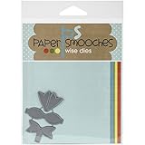 Paper Smooches Die, Baby Bow Papel Smooches Metal Die-Baby Lazo