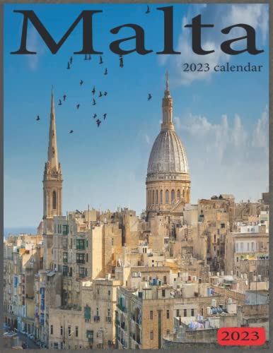 Malta Calendar 2023: Calendar 2023-2024 16 month Perfect Calendar for