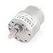 Produktbild sourcingmap® 12V 60RPM Permanent Magnetisierter 6mm Schaft Durchmesser DC Getriebe Getriebemotor