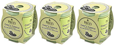 Price's Candles - Set of 3 Chef's Jar Candles