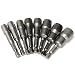 Produktbild TOOGOO(R) 8 Stueck Sechskant Magnet Huelse 6mm-13mm Grau