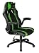 Produktbild Mars Gaming MGC2BG - Professioneller Gaming-Stuhl mit Rädern (Neigung und Höhe verstellbar, Neigung 15 Grad, gepolsterte Kopfstütze, klappbare und gepolsterte Armlehnen, ergonomisch), grün