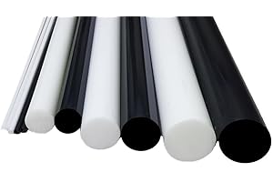 PSB STAHL AUF MASS POM Rundstab Rundmaterial Kunststoff ⌀ 12mm L= 500-1500mm schwarz (1000 mm)