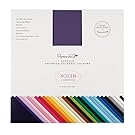 Docrafts 12 x 12-Inch Solid Premium Cardstock Colossal Capsule (Pack of 75)