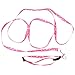 Produktbild Dcolor Rosa Hundeleine Nylon Leine Fuehrleine m.Geschirrue20cm