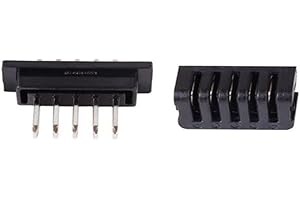 ZLiT A Pair Battery Power Box Discharge Connector 5 Pins Male Female Fit for Hailong Pro Battery Case Plug Parts (hailong pro 5 pin)