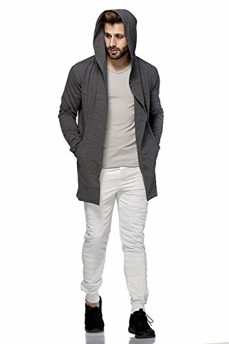 tinted men's cotton blend cardigan