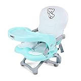 Supertop Portable Kinder Esszimmerstuhl Baby Essen Stuhl Multi Funktion Einstellbare Höhe Snack Booster Sitz Outdoor Baby Tischsitz mit Kissen für Home Travel Camping