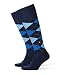 Produktbild Burlington Herren King Kniestrümpfe, Blickdicht, Blau, 40-46