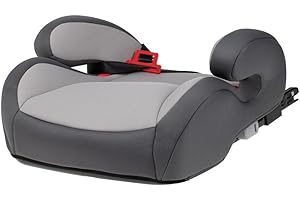 capsula® Sitzerhöhung mit Isofix und Gurtführung Autokindersitz Gruppe 3, 22 bis 36 kg grau