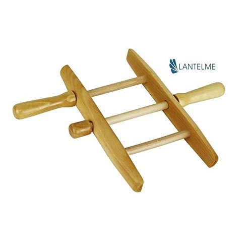 Lantelme Wäscheseil / Drachenschnur / Holzwickler / Leinenwickler / Holz Wickler