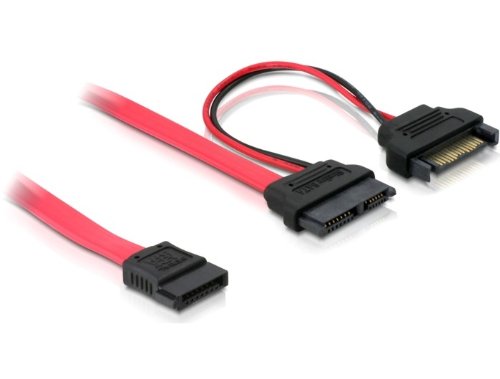 DELOCK Kabel SATA Slim 13pin Buchse > 7+15p