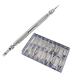 UEETEK 360 stück Uhren Edelstahl Federstege Federstifte 8-25mm Edelstahl Spring Bars Uhrarmband Reparatur Entferner Werkzeug Set