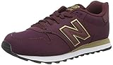 Designer: New Balance New Balance 500, Zapatillas para Mujer, Dorado Burgundy, 37 EU